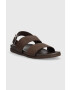 Tommy Hilfiger Kožené sandále HILFIGER PREMIUM LEATHER SANDAL - Pepit.sk