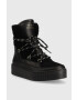 Tommy Hilfiger Kožené snehule FW0FW06852 SNOW BOOT MONOGRAM - Pepit.sk