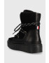 Tommy Hilfiger Kožené snehule FW0FW06852 SNOW BOOT MONOGRAM - Pepit.sk