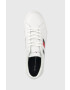 Tommy Hilfiger Kožené tenisky Core Stripes Vulc - Pepit.sk