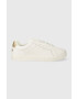 Tommy Hilfiger Kožené tenisky ESSENTIAL CUPSOLE SNEAKER GOLD biela farba FW0FW07869 - Pepit.sk