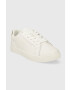 Tommy Hilfiger Kožené tenisky ESSENTIAL CUPSOLE SNEAKER GOLD biela farba FW0FW07869 - Pepit.sk