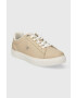 Tommy Hilfiger Kožené tenisky ESSENTIAL ELEVATED COURT SNEAKER béžová farba FW0FW07685 - Pepit.sk