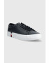 Tommy Hilfiger Kožené tenisky FM0FM04351 MODERN VULC CORPORATE LEATHER - Pepit.sk