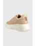 Tommy Hilfiger Kožené tenisky FW0FW06855 CHUNKY LEATHER SNEAKER béžová farba - Pepit.sk