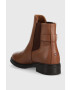 Tommy Hilfiger Kožené topánky chelsea Th Leather Flat Boot - Pepit.sk