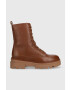 Tommy Hilfiger Kožené workery Monochromatic Lace Up Boot - Pepit.sk