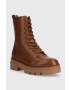 Tommy Hilfiger Kožené workery Monochromatic Lace Up Boot - Pepit.sk