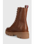 Tommy Hilfiger Kožené workery Monochromatic Lace Up Boot - Pepit.sk