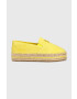 Tommy Hilfiger Semišové espadrilky TH SUEDE FLATFORM ESPADRILLE biela farba na platforme FW0FW07069 - Pepit.sk