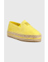 Tommy Hilfiger Semišové espadrilky TH SUEDE FLATFORM ESPADRILLE biela farba na platforme FW0FW07069 - Pepit.sk