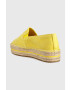 Tommy Hilfiger Semišové espadrilky TH SUEDE FLATFORM ESPADRILLE biela farba na platforme FW0FW07069 - Pepit.sk