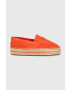 Tommy Hilfiger Semišové espadrilky TH SUEDE FLATFORM ESPADRILLE béžová farba na platforme FW0FW07069 - Pepit.sk