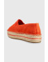 Tommy Hilfiger Semišové espadrilky TH SUEDE FLATFORM ESPADRILLE béžová farba na platforme FW0FW07069 - Pepit.sk