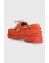 Tommy Hilfiger Semišové mokasíny TH BOAT SHOE CLASSIC NUBUCK pánske oranžová farba FM0FM04447 - Pepit.sk