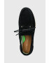 Tommy Hilfiger Semišové mokasíny TH BOAT SHOE CORE SUEDE pánske tmavomodrá farba FM0FM04505 - Pepit.sk