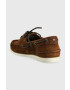 Tommy Hilfiger Semišové mokasíny TH BOAT SHOE CORE SUEDE pánske hnedá farba FM0FM04505 - Pepit.sk