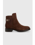 Tommy Hilfiger Semišové topánky chelsea Th Suede Flat Boot - Pepit.sk