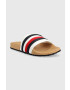 Tommy Hilfiger Šľapky CORPORATE CORK POOL SLIDE pánske biela farba FM0FM04466 - Pepit.sk