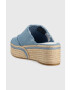 Tommy Hilfiger Šľapky DENIM WEDGE FLATFORM - Pepit.sk