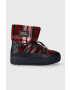 Tommy Hilfiger Snehule TARTAN SNOWBOOT tmavomodrá farba FW0FW07612 - Pepit.sk