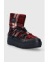 Tommy Hilfiger Snehule TARTAN SNOWBOOT tmavomodrá farba FW0FW07612 - Pepit.sk