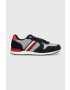 Tommy Hilfiger Tenisky ICONIC RUNNER MIX tmavomodrá farba FM0FM04282 - Pepit.sk