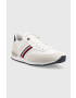 Tommy Hilfiger Tenisky Iconic Sock Runner Mix biela farba - Pepit.sk