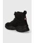 Tommy Hilfiger Tenisky OUTDOOR SNK BOOT LTH CORDURA čierna farba FM0FM04838 - Pepit.sk