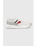 Tommy Hilfiger Tenisky PREMIUM LIGHTWEIGHT RUNNER KNIT šedá farba - Pepit.sk