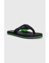 Tommy Hilfiger Žabky MASSAGE FOOTBED BEACH SANDAL pánske tmavomodrá farba FM0FM04474 - Pepit.sk