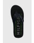 Tommy Hilfiger Žabky MASSAGE FOOTBED BEACH SANDAL pánske tmavomodrá farba FM0FM04474 - Pepit.sk