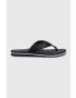 Tommy Hilfiger Žabky TH ELEVATED FLIP FLOP dámske tmavomodrá farba na plochom podpätku FW0FW07420 - Pepit.sk