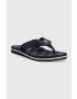 Tommy Hilfiger Žabky TH ELEVATED FLIP FLOP dámske tmavomodrá farba na plochom podpätku FW0FW07420 - Pepit.sk