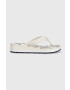 Tommy Hilfiger Žabky TOMMY ROPE M WEDGE SANDAL dámske biela farba na kline FW0FW07148 - Pepit.sk