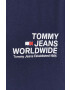 Tommy Jeans Bavlnená mikina pánska čierna farba jednofarebná - Pepit.sk