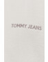 Tommy Jeans Bavlnená mikina pánska béžová farba jednofarebná - Pepit.sk