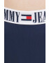 Tommy Jeans Brazílske plavkové nohavičky tmavomodrá farba - Pepit.sk