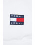 Tommy Jeans Bunda dámska biela farba zimná - Pepit.sk