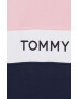 Tommy Jeans Mikina dámska ružová farba vzorovaná - Pepit.sk