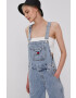 Tommy Jeans Nohavice na traky Dungaree - Pepit.sk