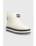 Tommy Jeans Snehule TJW PADDED FLAT BOOT béžová farba EN0EN02292 - Pepit.sk