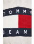 Tommy Jeans Sveter pánsky tmavomodrá farba - Pepit.sk