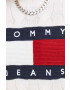 Tommy Jeans Sveter pánsky béžová farba - Pepit.sk