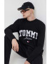 Tommy Jeans Sveter pánsky čierna farba - Pepit.sk