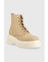 Tommy Jeans Tenisky LACE UP FESTIV BOOTS dámske béžová farba EN0EN02133 - Pepit.sk