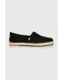 Toms Espadrilky Alpargata Platform Rope čierna farba 10017831 - Pepit.sk