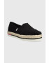 Toms Espadrilky Alpargata Platform Rope čierna farba 10017831 - Pepit.sk