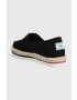 Toms Espadrilky Alpargata Platform Rope čierna farba 10017831 - Pepit.sk