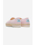 Toms Espadrilky Heavy Twill Platform Rope Alpargata ružová farba - Pepit.sk